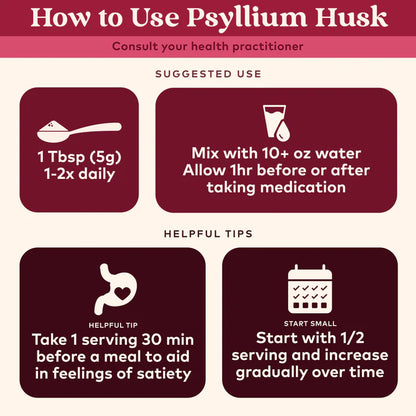 Psyllium Whole Husk Fiber
